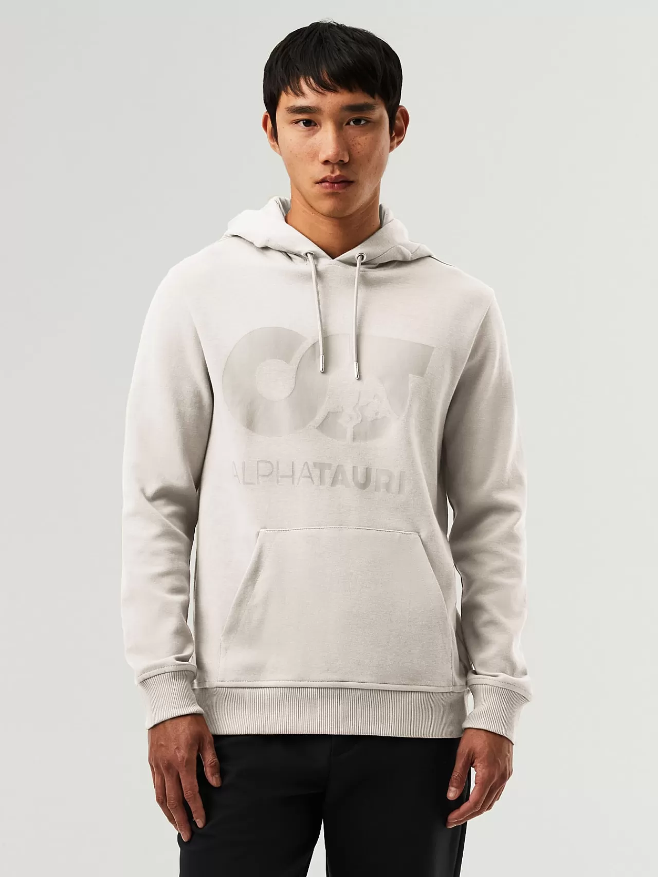 Herren AlphaTauri Hoodie Mit Charakteristischem Logo