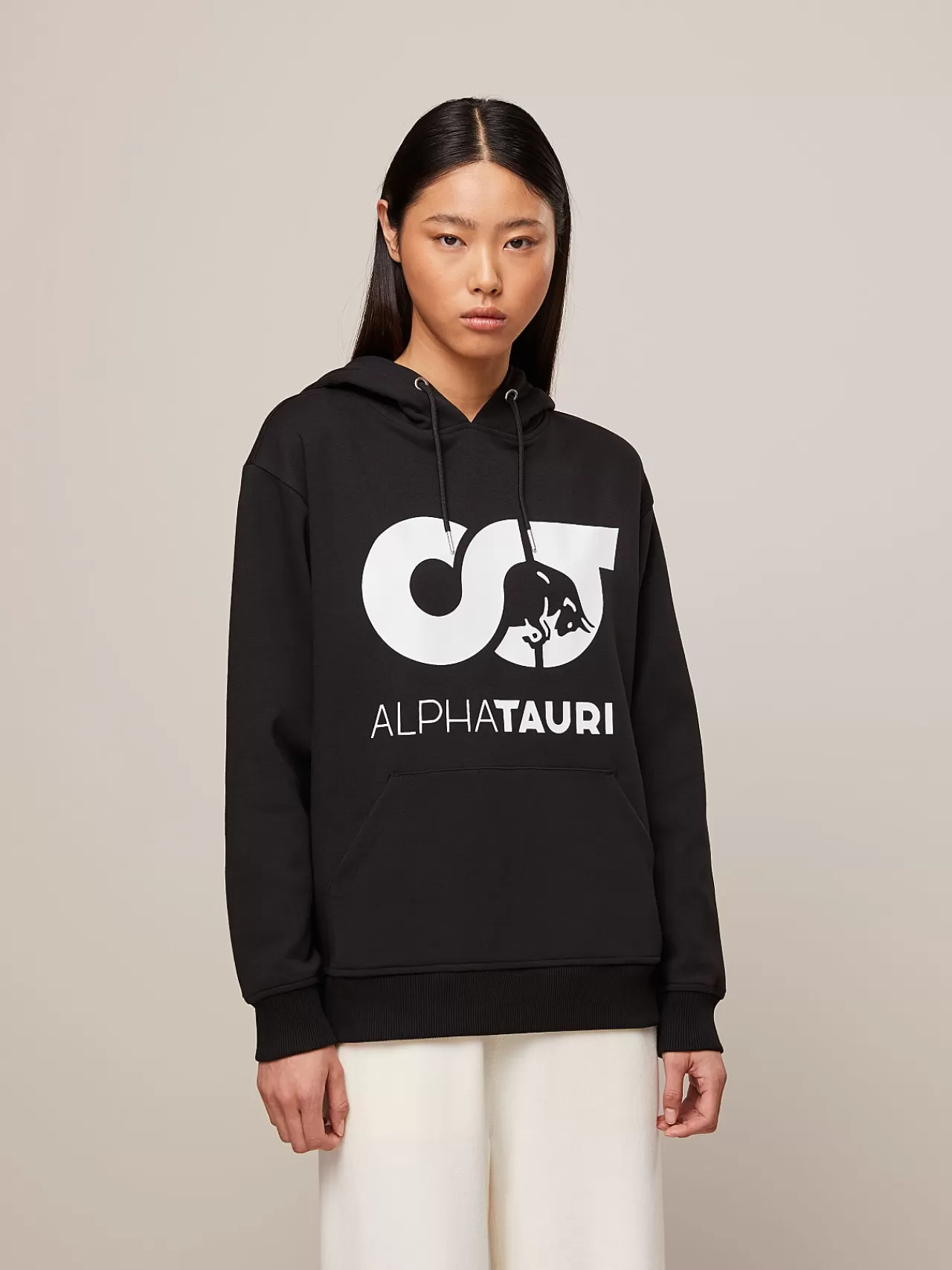 Damen AlphaTauri Hoodie Mit Charakteristischem Logo