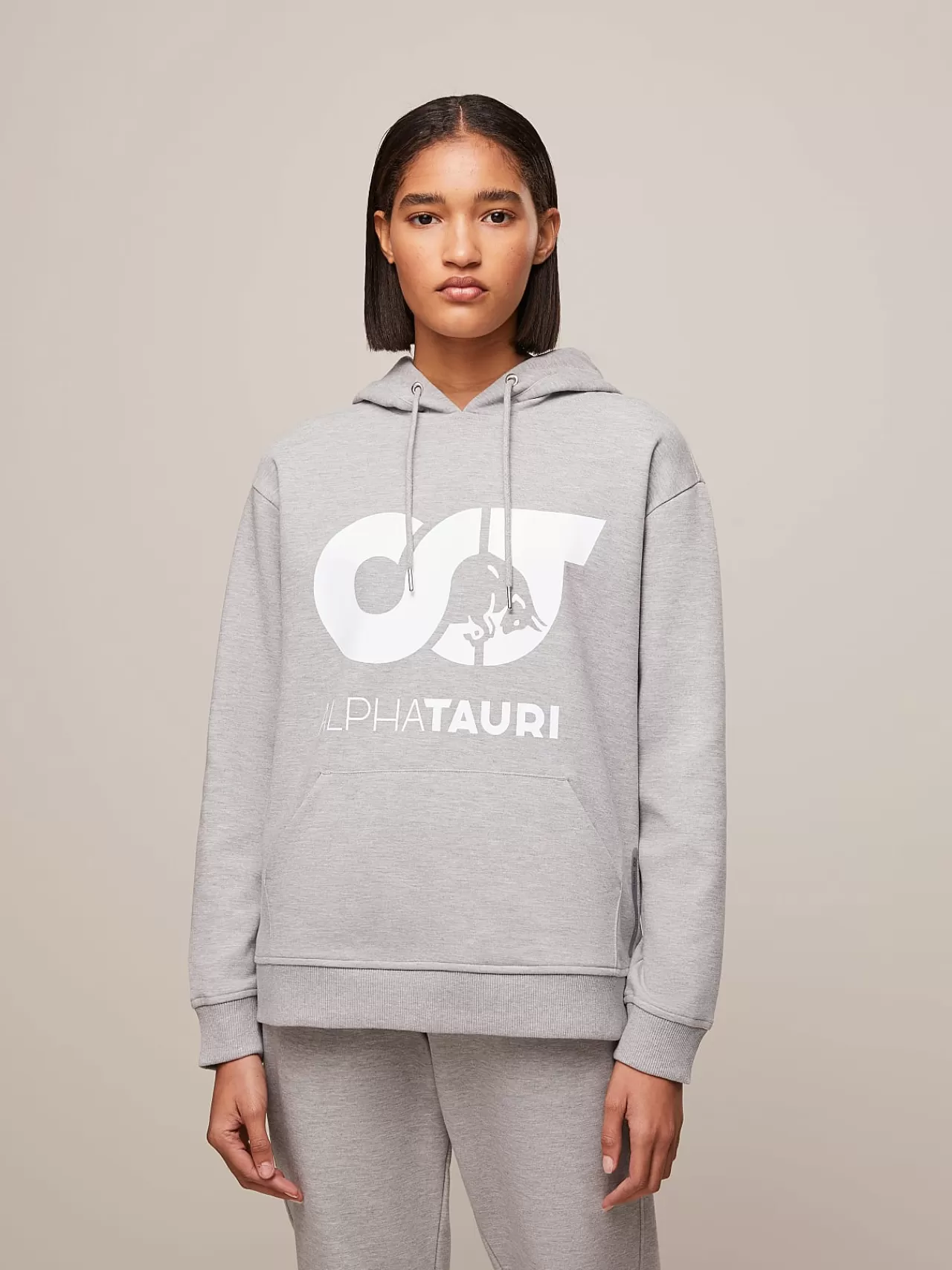 Damen AlphaTauri Hoodie Mit Charakteristischem Logo