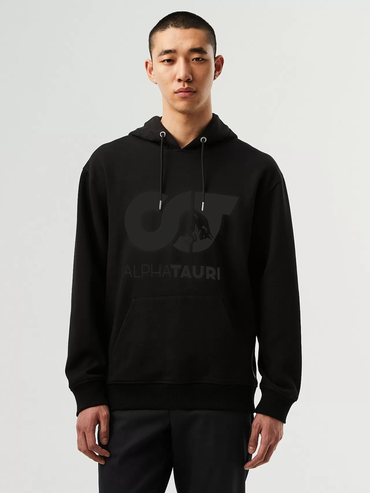 Herren AlphaTauri Hoodie Mit Charakteristischem Logo