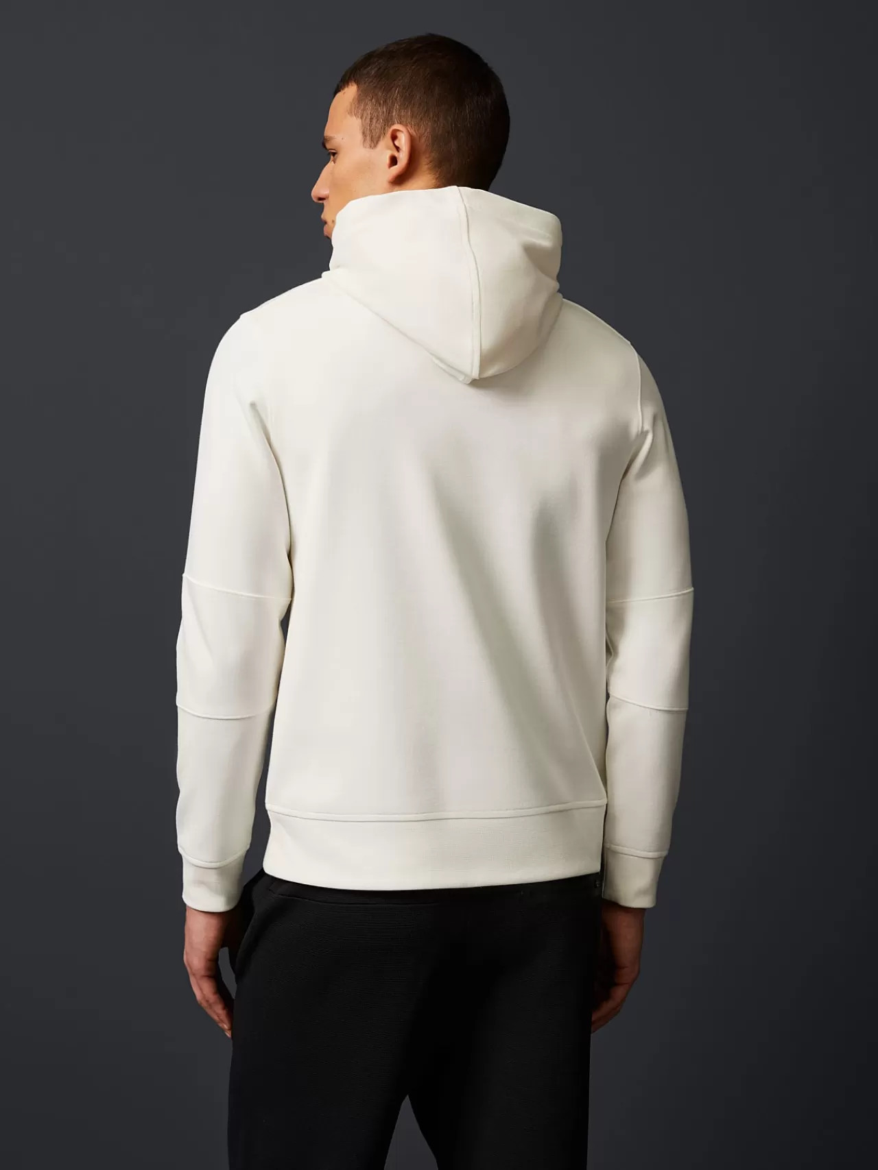 Herren AlphaTauri Hoodie Mit Gepragtem Logodetail