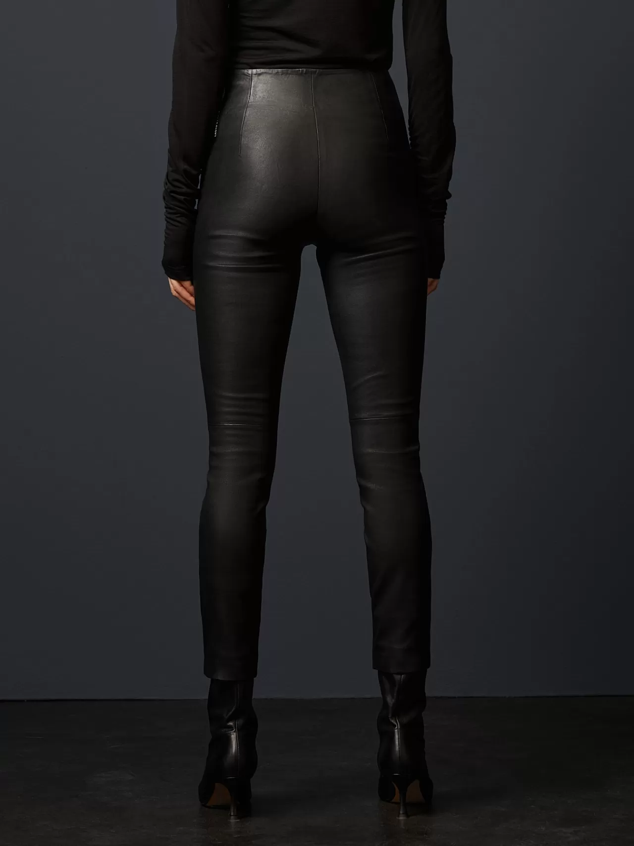 Damen AlphaTauri Leggings Aus Stretchleder