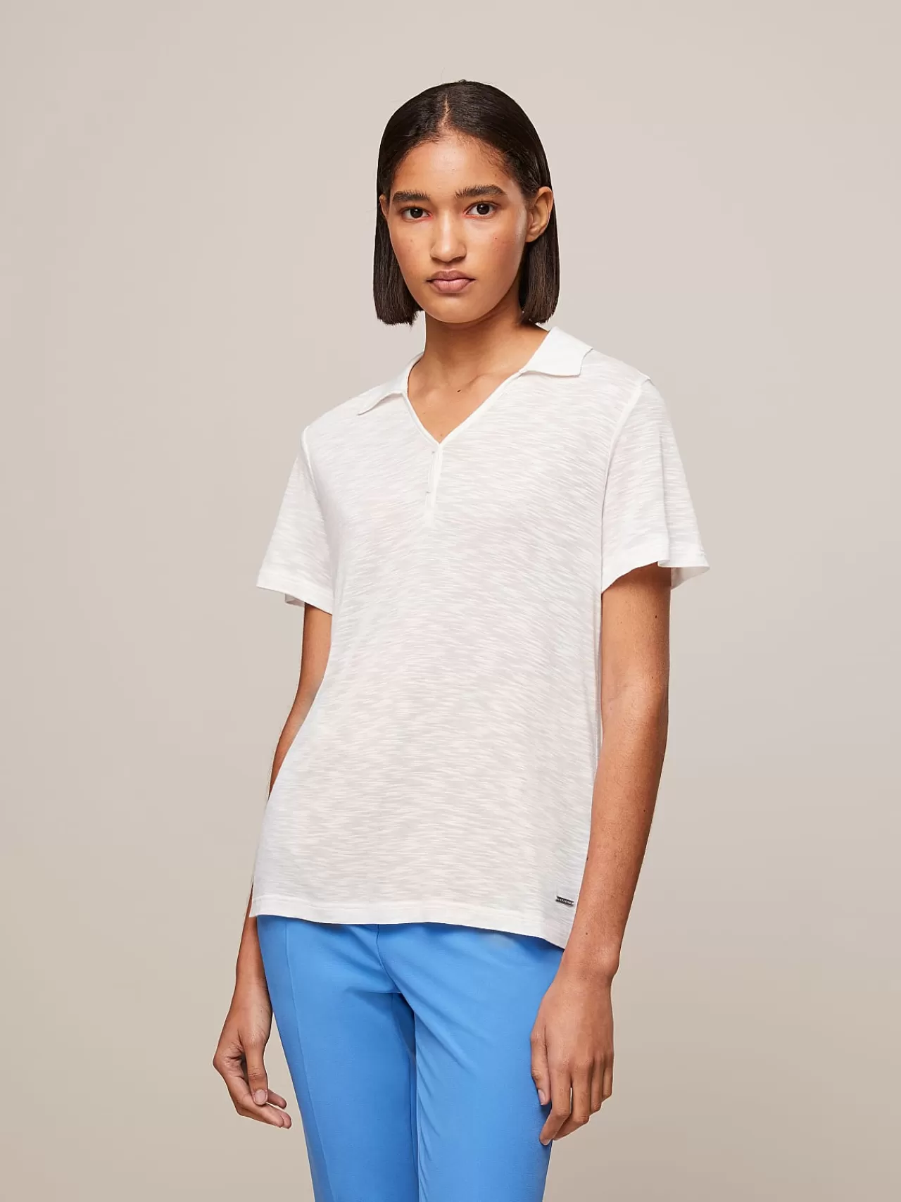 Damen AlphaTauri Leichtes Poloshirt