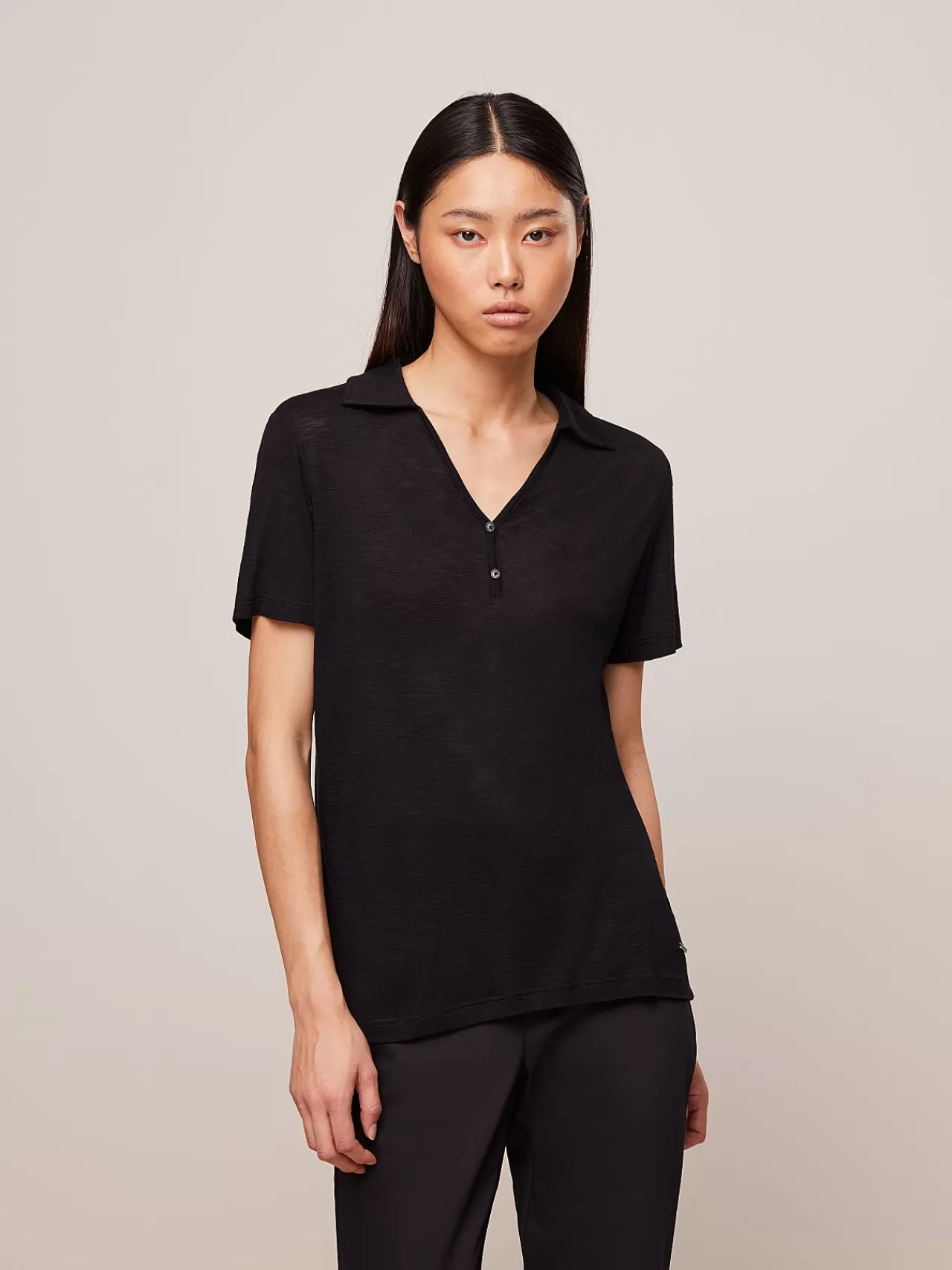 Damen AlphaTauri Leichtes Poloshirt