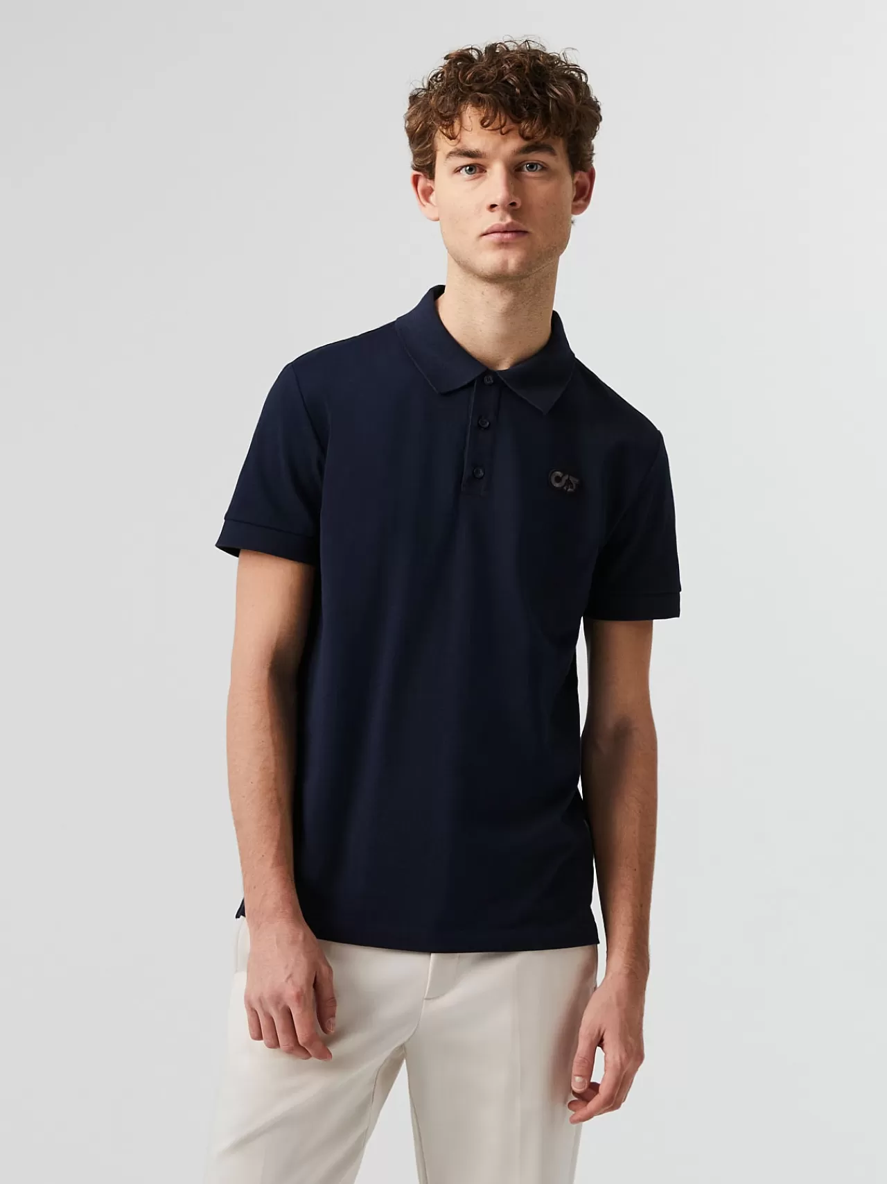 Herren AlphaTauri Pique-Poloshirt