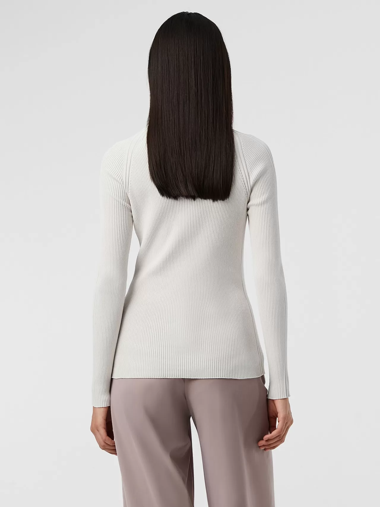 Damen AlphaTauri Rollkragenpullover Aus Nahtlosem 3D-Funktionsstrick