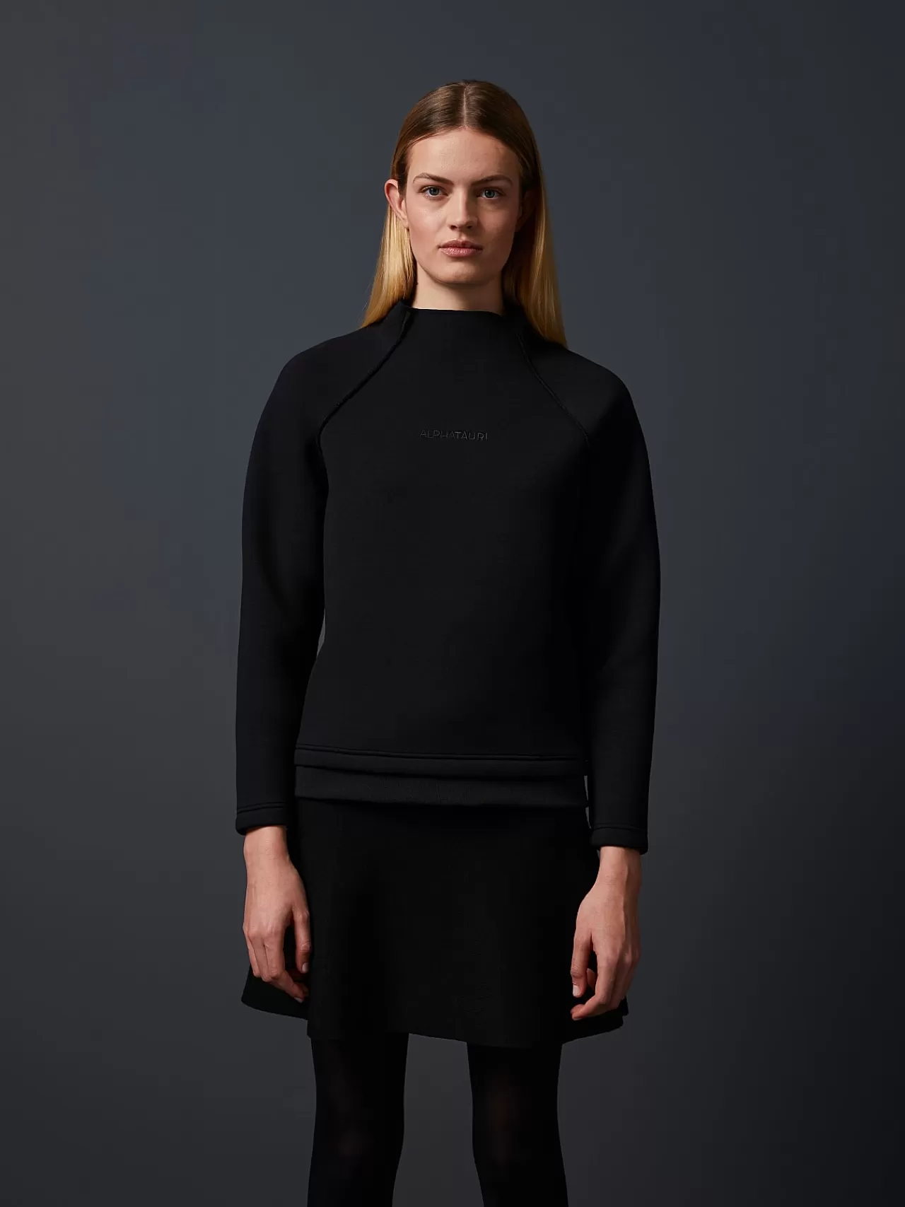 Damen AlphaTauri Stehkragenpullover Aus Spacer-Material