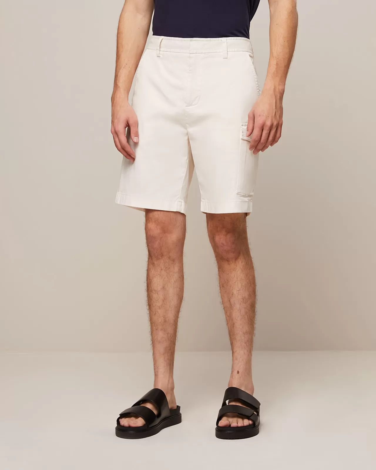 Herren AlphaTauri Stuckgefarbte Cargoshorts Aus Baumwolle