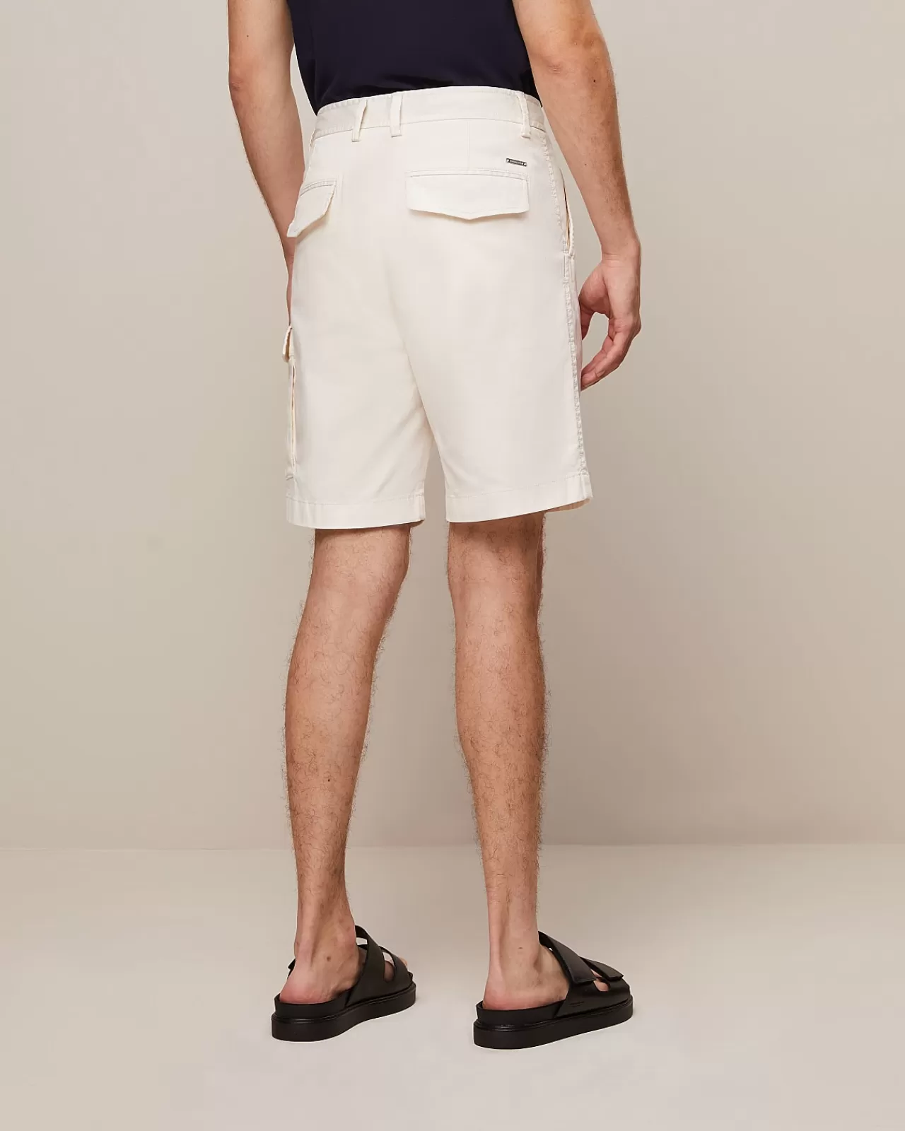 Herren AlphaTauri Stuckgefarbte Cargoshorts Aus Baumwolle