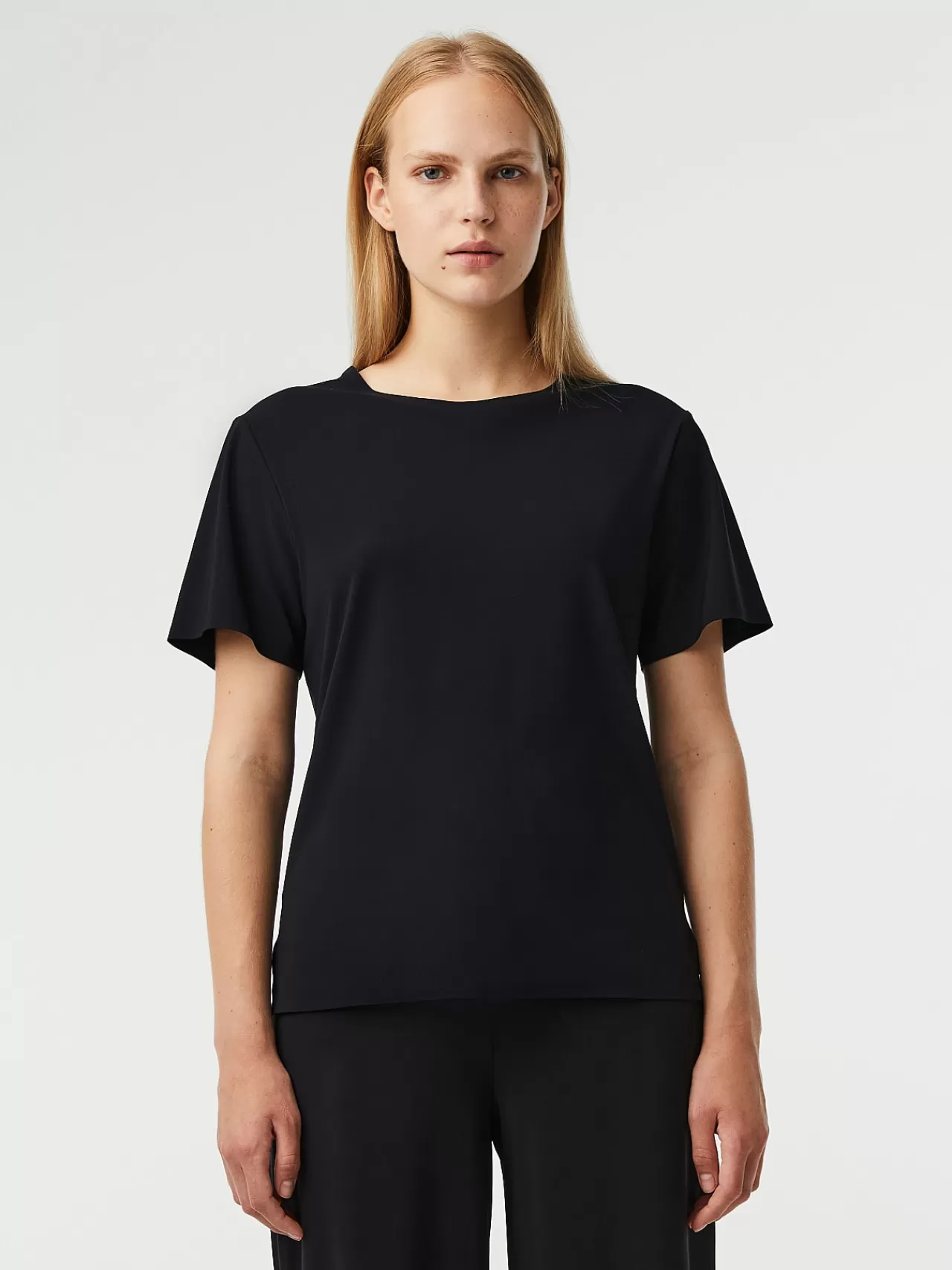 Damen AlphaTauri T-Shirt Aus Power Stretch Jersey