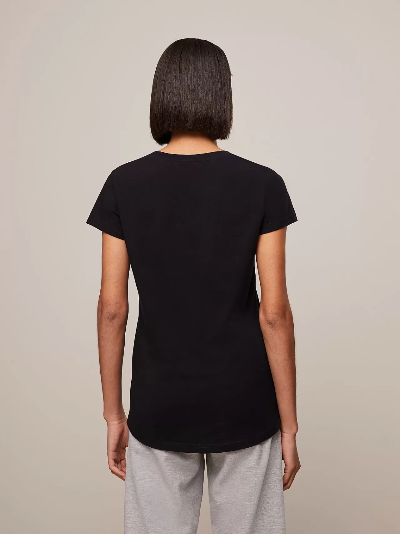 Damen AlphaTauri T-Shirt Mit Charakteristischem Logo